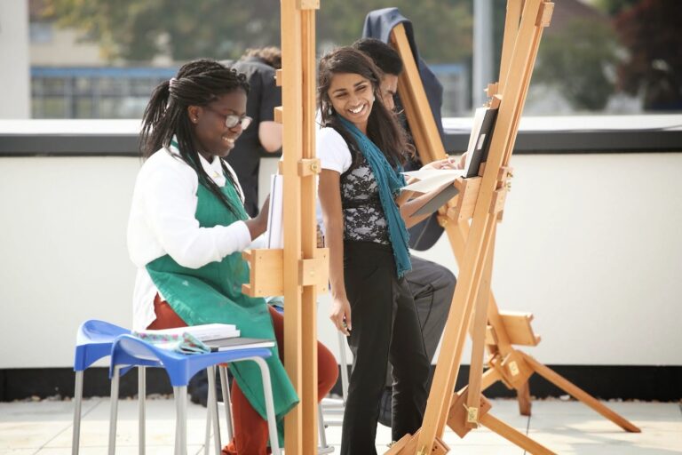 The Quest Academy Sixth Form art 768x512